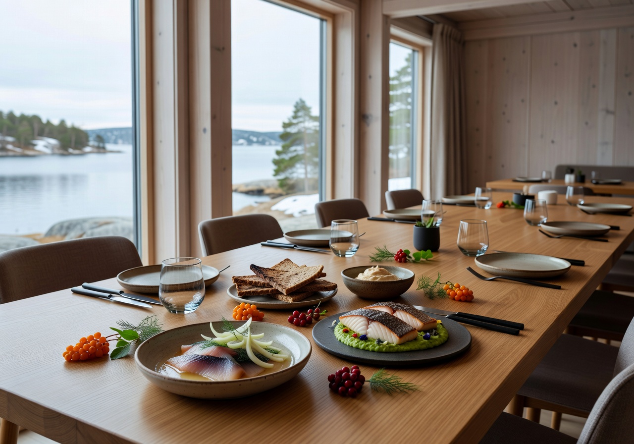 Fine Nordic dining Scandinavian cuisine