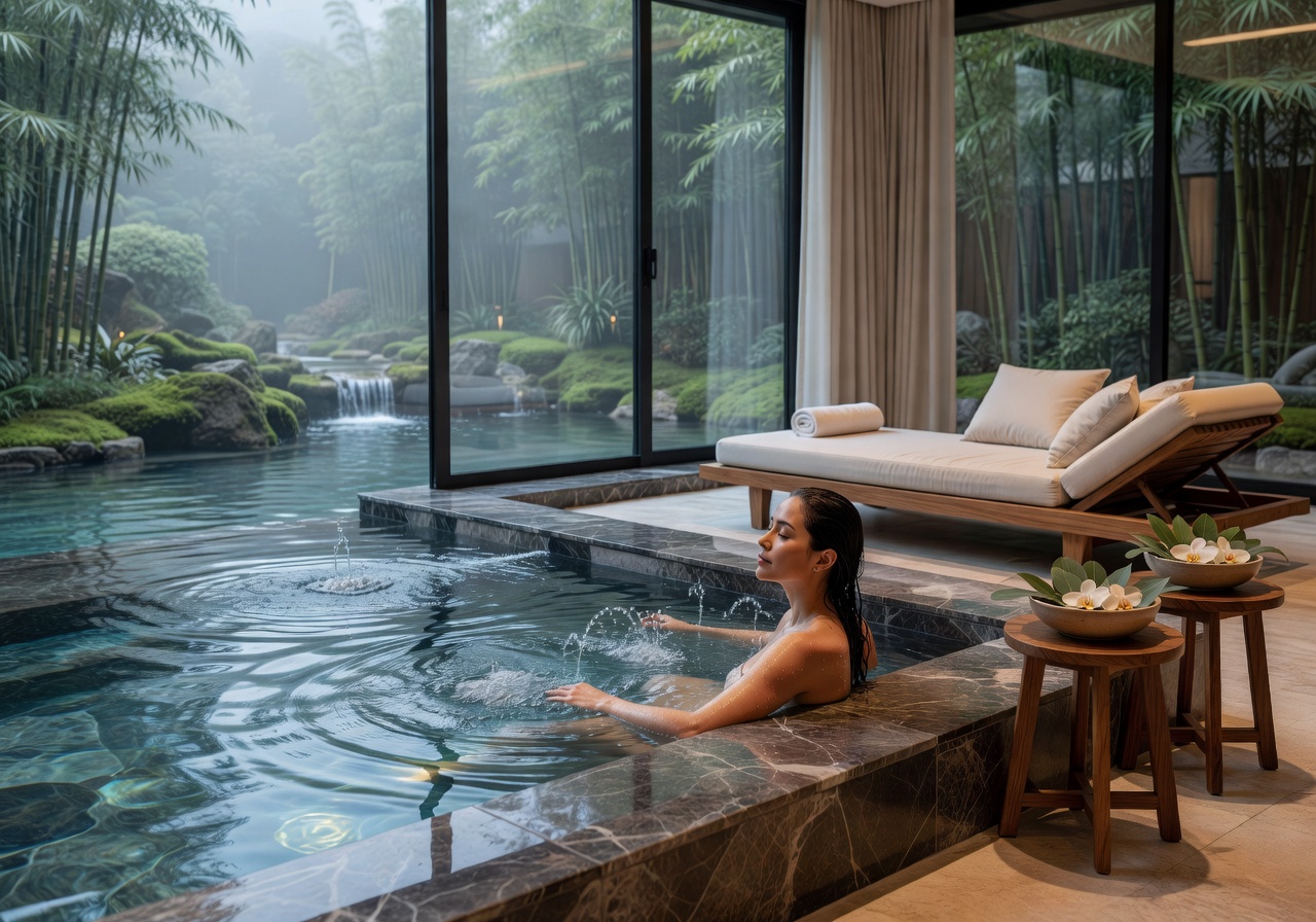 Hydrotherapy luxury wellness