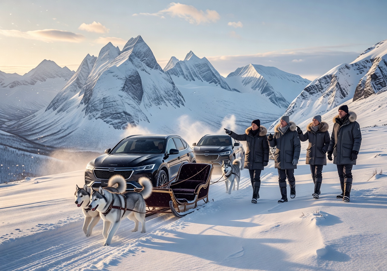 Luxury winter adventure Norway mountains
